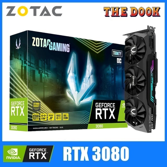 การ์ดจอ RTX 3080 - ZOTAC 🔥 มือสอง🔥