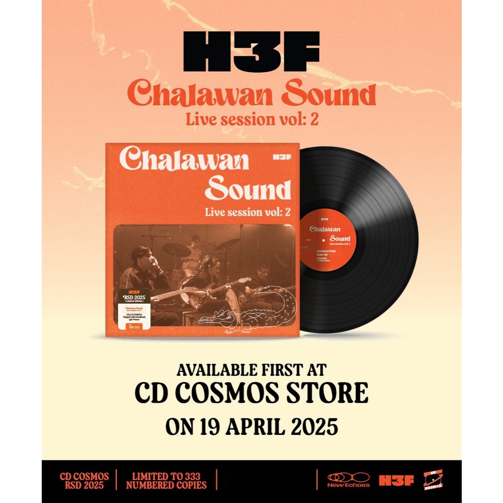 Vinyl H3F Chalawan Sound  Live Session Vol:2