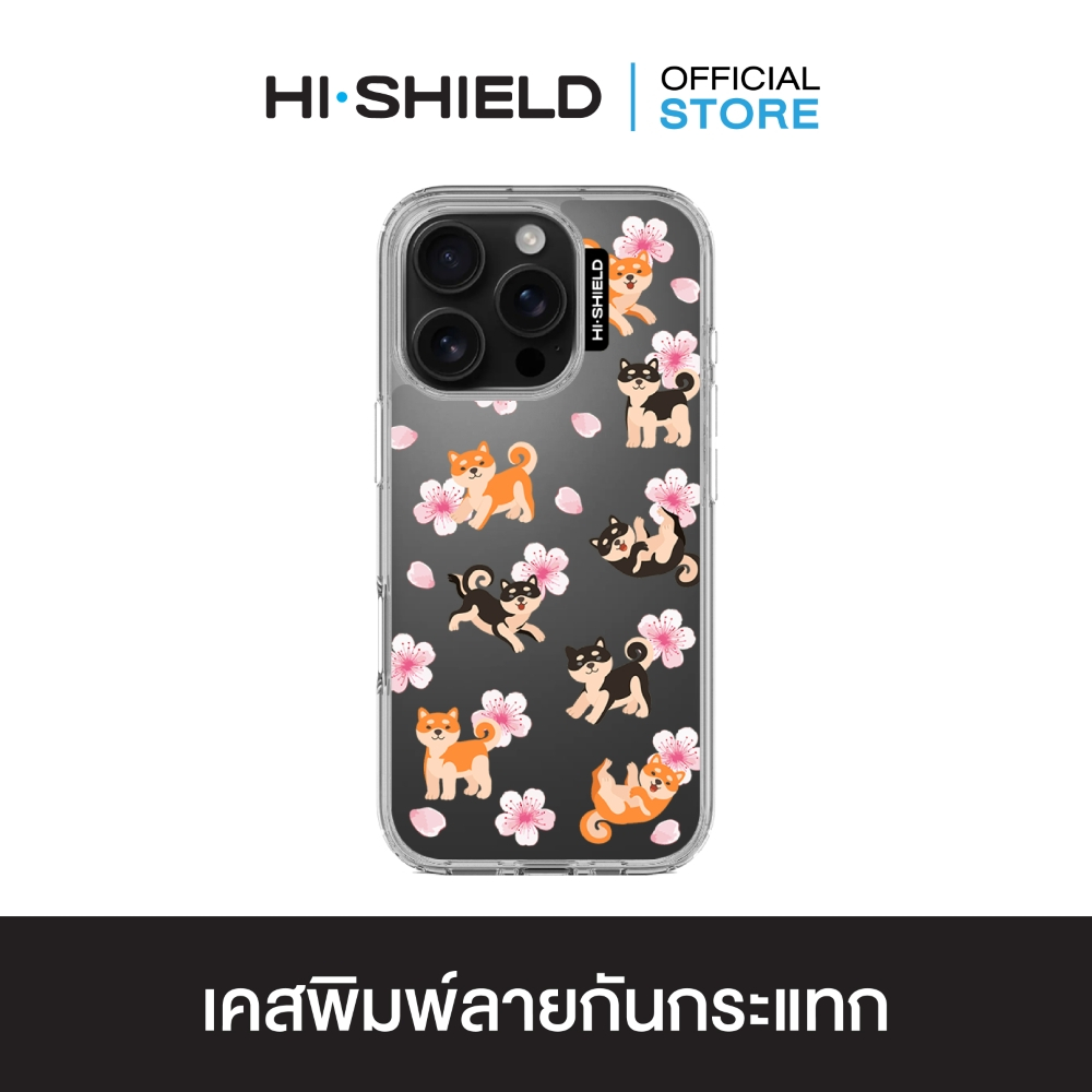 HI-SHIELD เคสใสกันกระแทก iPhone รุ่น Japanese S177 [เคส iPhone17,iPhone16,iPhone15,iPhone14,iPhone13,iPhone12]