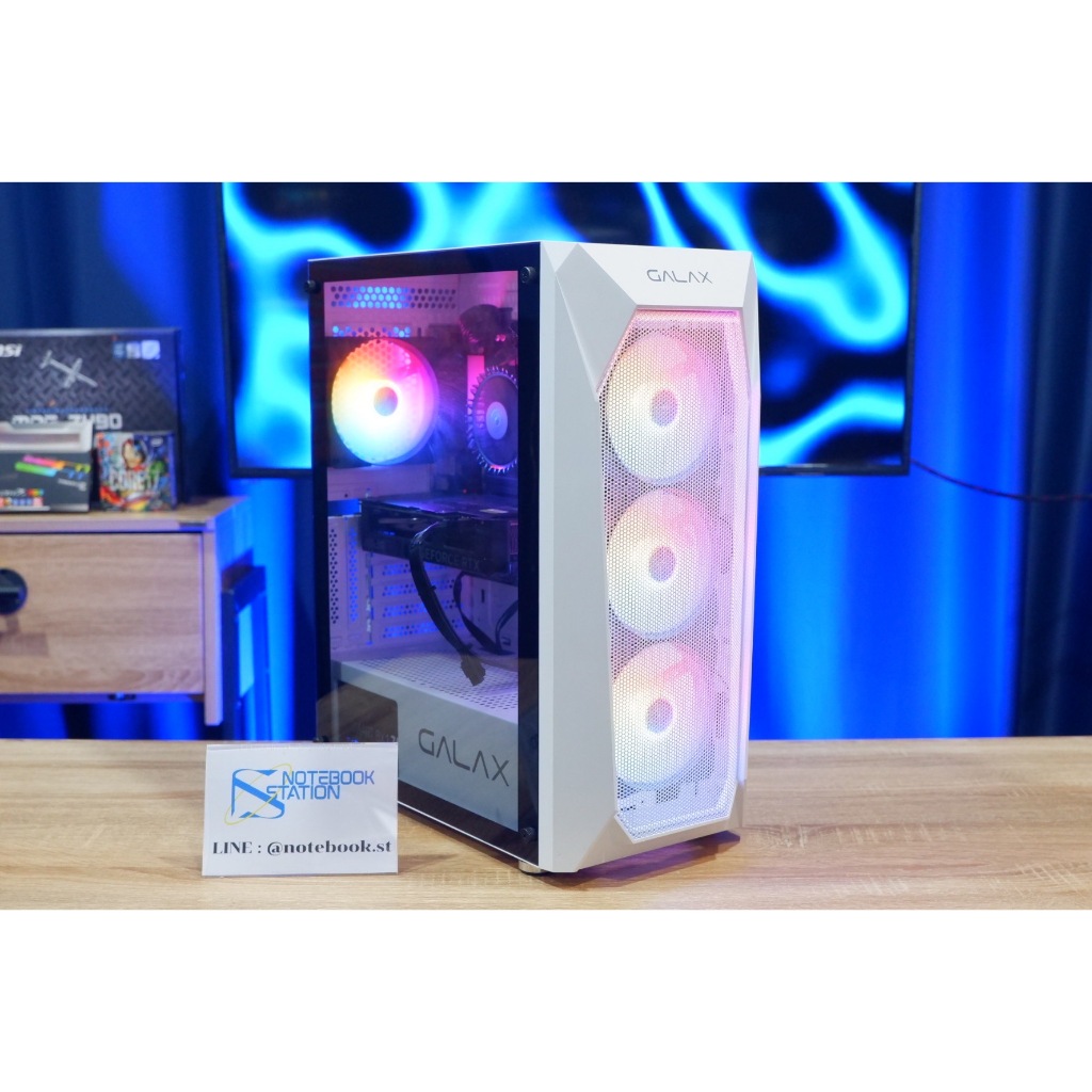 PCประกอบ(มือสอง) INTEL CORE I5-14500 - 14C 20T 1.9-5.0GHz / B760M / RTX 4060 (8GB)/RAM 32GB DDR5 520