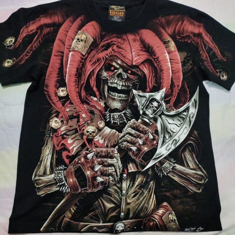 เสื้อยืด  OPV สกรีนมัจจุราช