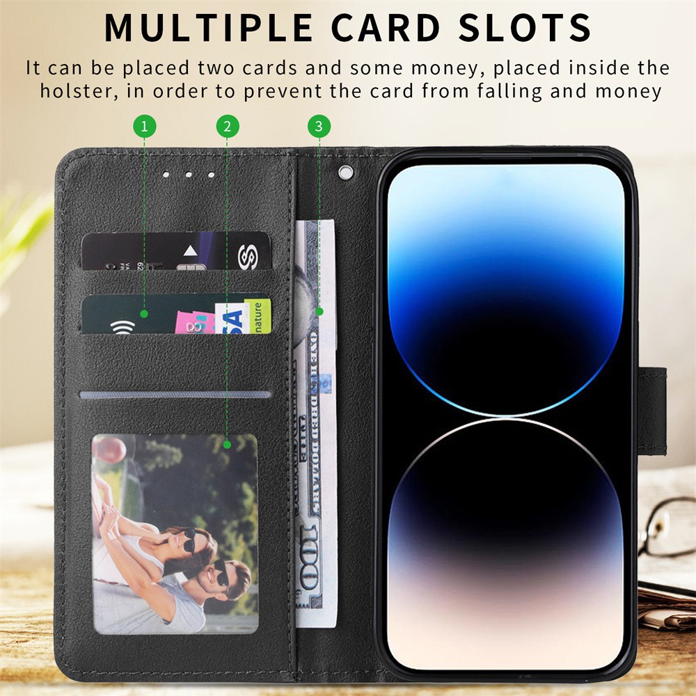 เคสฝาพับ BOSS ล็อค สำหรับ Redmi A5 A3 14C 13C 12C Redmi10 10A 10C Redmi9 9A 9C Note9s/Note9Pro Note10/10Pro Note14 Pro +