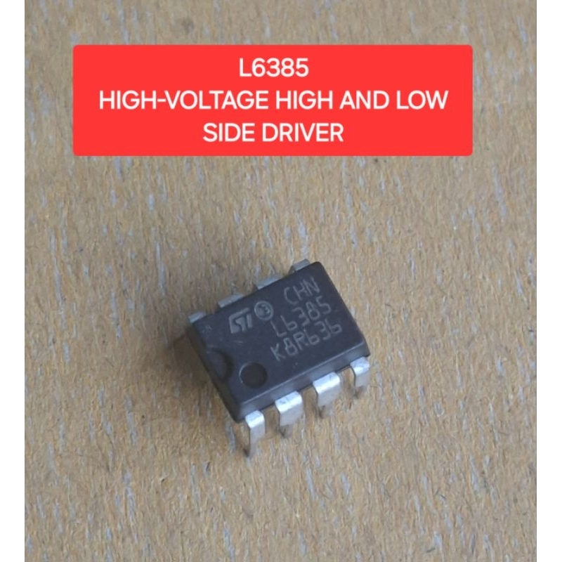 L6385 HIGH-VOLTAGE HIGH AND LOW SIDE DRIVER