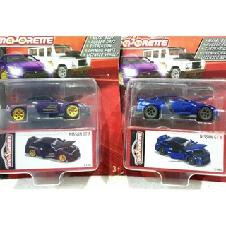 (R34 R35) Majorette Nissan GT-R ก๊อตซิล่า สินค้าใหม่ในแพ็ค ล้อสุ่ม ไข่สุ่ม สินค้าลิขสิทธิ์แท้