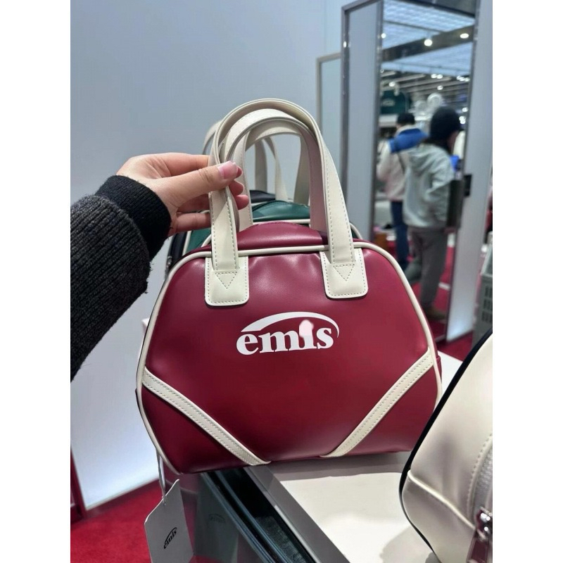 พร้อมส่ง จาก กทม.กระเป๋าโบว์ลิ่งสไตล์เกาหลีกระเป๋าผู้หญิง,กระเป๋าแฟชั่นใหม่กระเป๋ากระเป๋าอเนกประสงค์ลำลองรักแร้