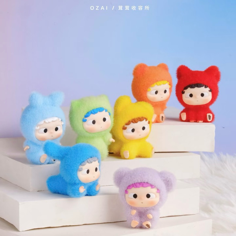( 1 สุ่ม / ตัว ) Heyone OZAI -  Mini Beans Animals Shelter Series 🧸✨