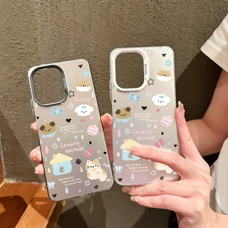 เคส Realme C25Y C25S C12 C30 C35 C55 C67 5i 5S 6i C3 C53 C51 C51S Note50 Note60 Narzo20 การ์ตูน น่ารักจัง หมา เคส
