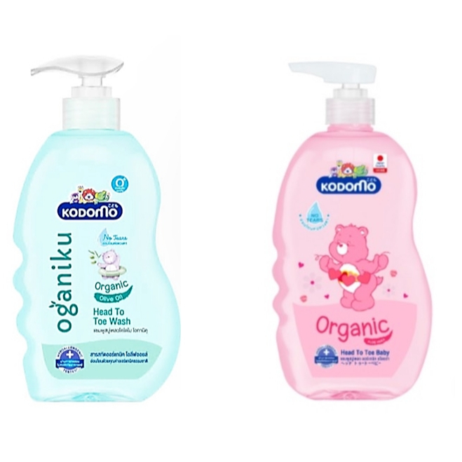 KODOMO แชมพูสบู่เหลว สำหรับเด็ก โคโดโม HEAD TO TOE  720 ml.สูตรใหม่