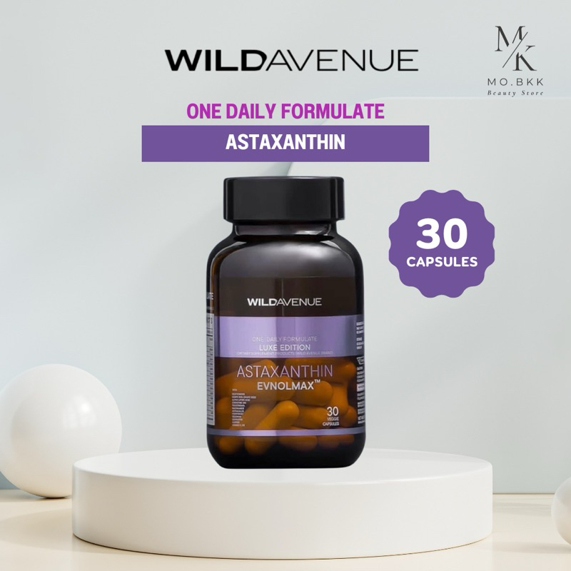 (พร้อมส่ง) WILD AVENUE : ONE DAILY FORMULATE 30 แคปซูล Astareal+Nmn+Resveratrol+Betaglucan+Q10