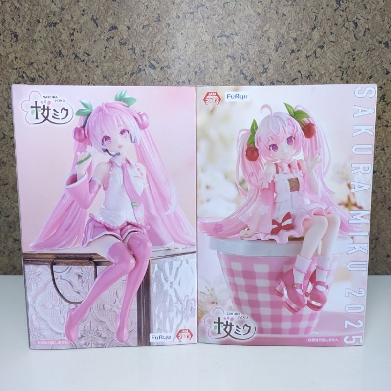 🌈พร้อมส่งในไทย🇹🇭 ของแท้LotJP🇯🇵 Hatsune Miku Noodle Stop Figure Sakura Miku by FuRyu