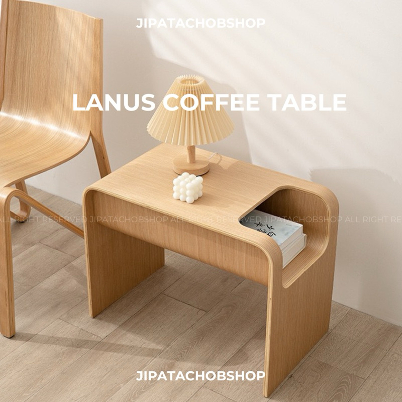 JIPATACHOBSHOP | lanus coffee table 🌰 โต๊ะกาแฟ โต๊ะไม้
