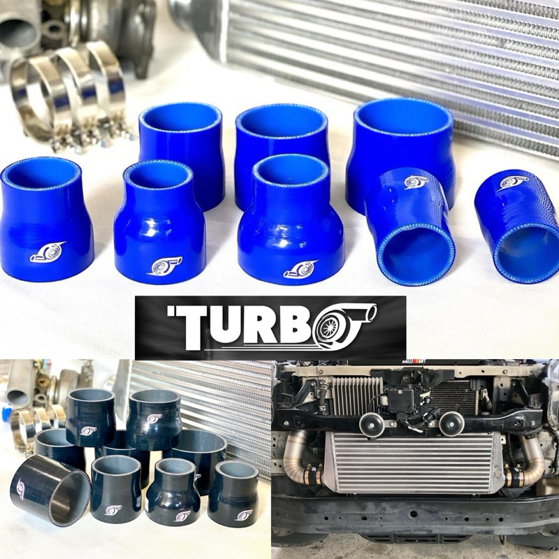 ท่อยางซิลิโคน Turbo "ร้านนี้ช๊อปปี้แนะนำ 5 ดาว" ผ้าใบ 4 ชั้น 2"-4" ตรง และ ลดขนาด คุณภาพใช้ได้ ในราคาถูกที่สุด ส่งจากไทย