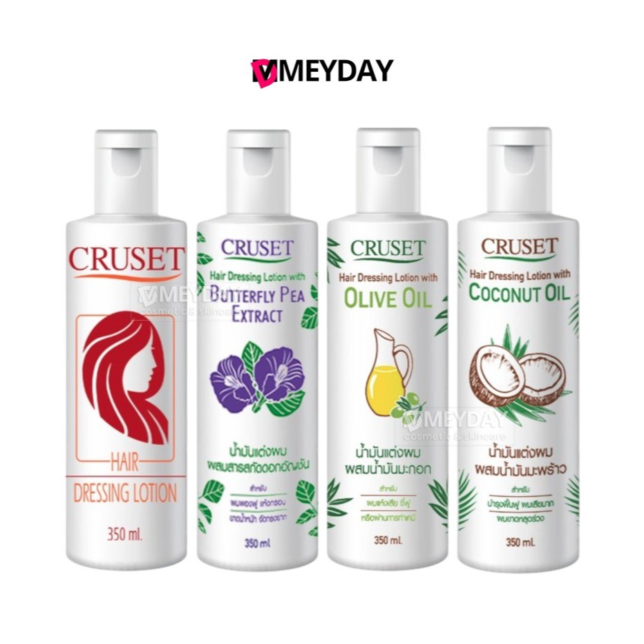 Cruset Hair Dressing Lotion  ครูเซ็ท น้ำมันแต่งผม 350ml