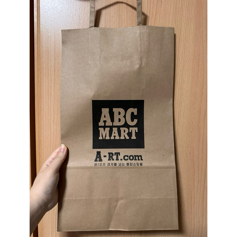 ถุงกระดาษ ถุงรองเท้า ABC MART , A-LAND , New Balance, 3ce korea