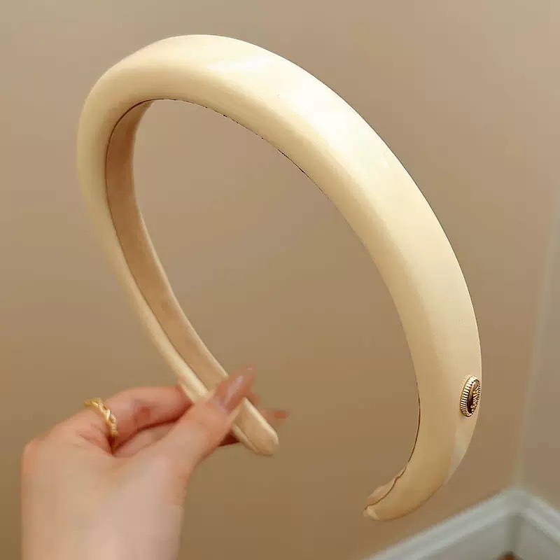 Cicishop(Y499) ที่คาดผมสีเหลือง ลวดลายน่ารักสดใส มีหลายแบบ ใส่แมทช์ได้หลายลุคหลายสไตล์ - รูปที่ 3