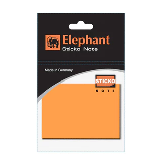 Elephant กระดาษโน๊ต กระดาษโน๊ตมีกาว 2x3 นิ้ว จำนวน 80 แผ่น/แพ็ค