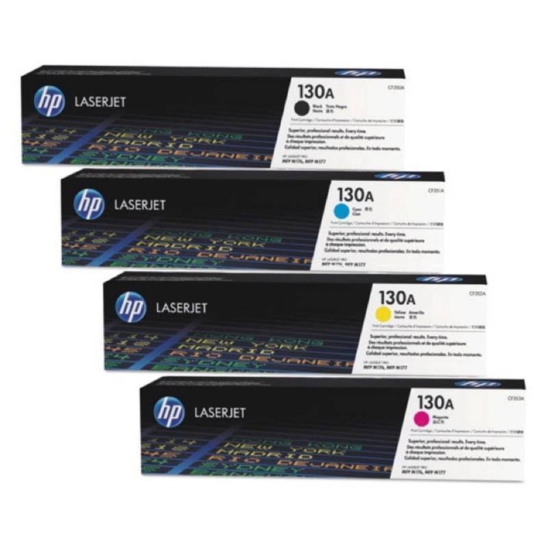 หมึกToner  HP 130A-CF350 CF351 CF352 CF353  4 สี. ของแท้ 100 %