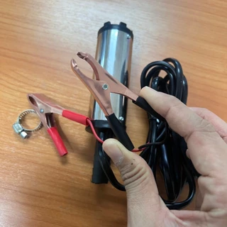 ปั๊มจุ่มไฟฟ้า 12V DC แบบพกพาสำหรับสูบน้ำมันดีเซลปั๊มถ่ายเทน้ำปั้มน้ํา 12v ปั้มน้ำมันไฟฟ้า ปั้มน้ำ
