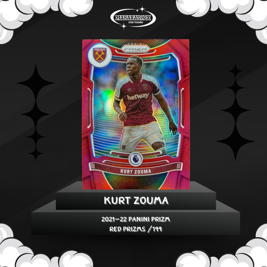 Kurt Zouma 2021-22 Panini Prizm Red Prizms /199