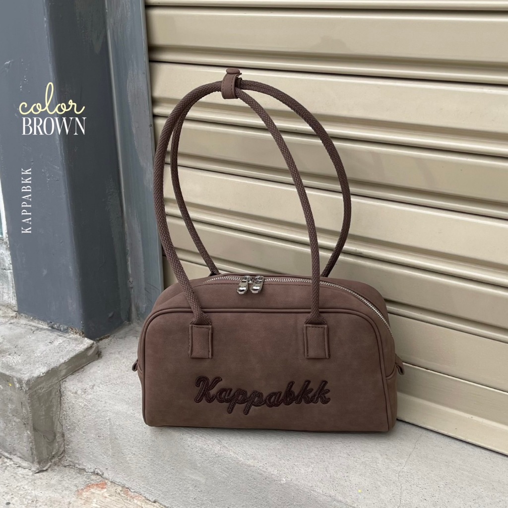 New arrivals✨ KAPPABKK Boston Box Bag กระเป๋าสะพายไหล่ทรงกล่องแมทช์ง่ายทุกลุค
