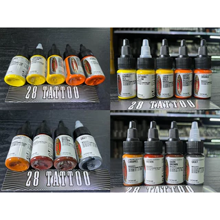 🇺🇸 สีสัก Eternal ink ขนาด 1/2oz (ครึ่งออนซ์) สีแท้ 100% USA.