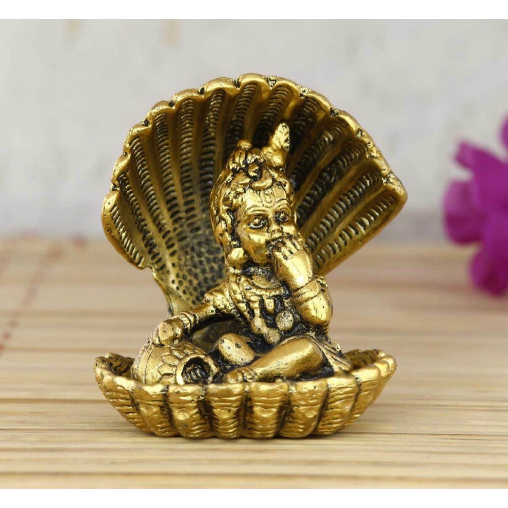 นำเข้าจากอินเดีย-รูปปั้นกฤษณะลัดดูโกปาลจีเทวรูป , krishna