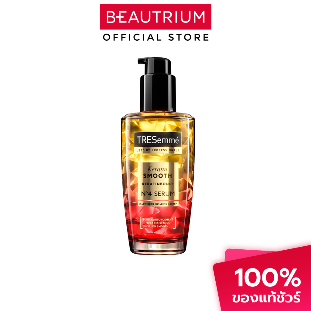 TRESEMME Keratin Smooth Keratinbond + No.4 Serum เซรั่มบำรุงผม 100ml