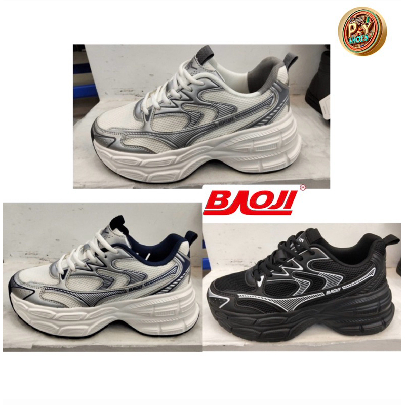 รองเท้าผ้าใบ BAOJI แท้100% BJW 1150 รองเท้าผ้าใบผู้หญิง ไซส์ 37-41(รุ่นใหม่)