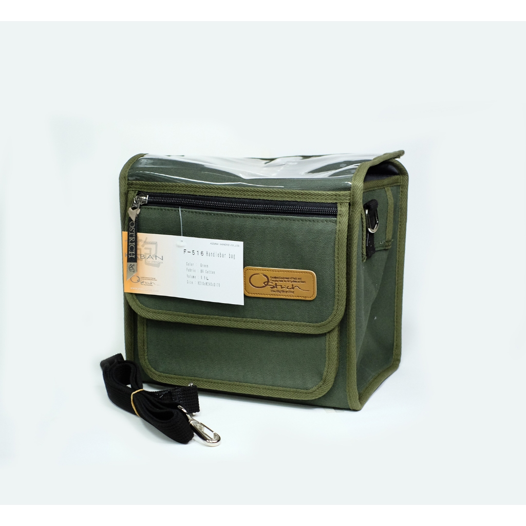 กระเป๋าหน้าแฮนด์จักรยาน OSTRICH F516