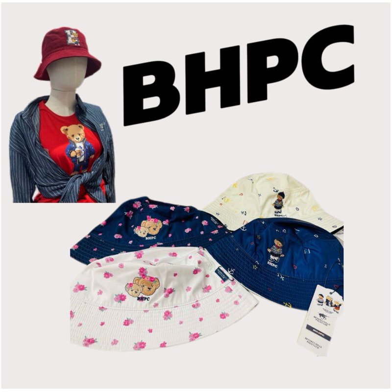 Beverly hills polo club หมวกลายหมี