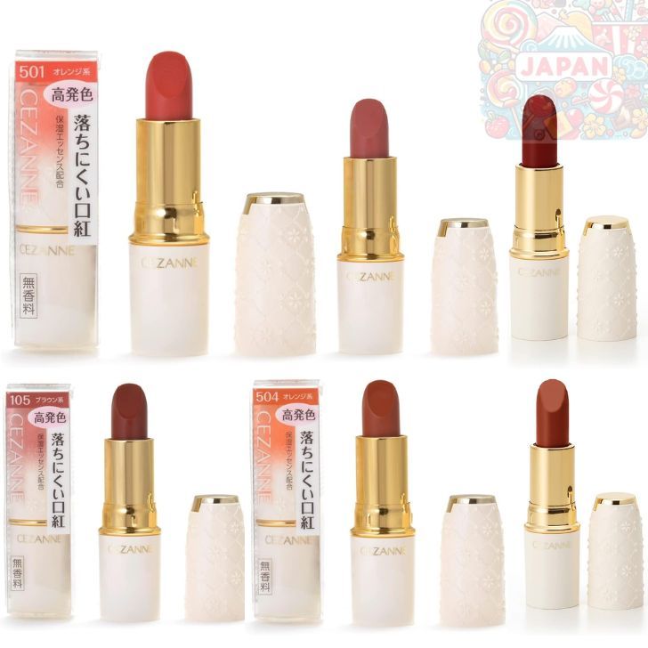 CEZANNE Lasting Lip Color N – Natural Flush of Color, Vivid Pigmentation