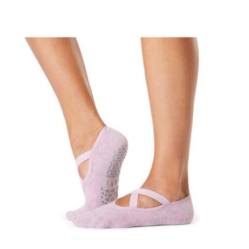 no tag⚠️tavi noir lora grip yoga socks pink