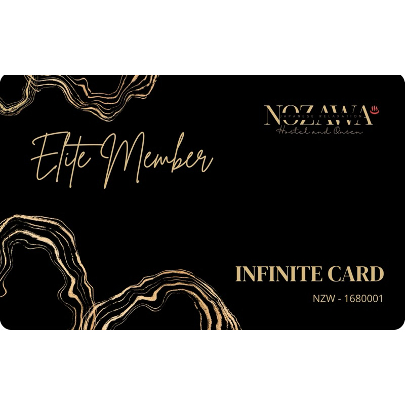 Infinite card Elite Member