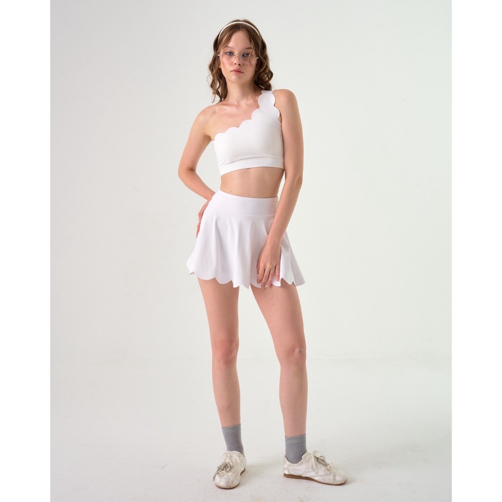 TOOCH – Scallop Tennis Skirt
