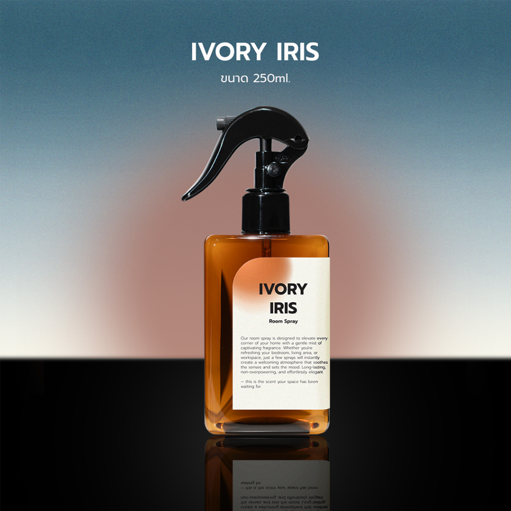Room Spray 250ml กลิ่น Ivory Iris by ARAMO AROMA