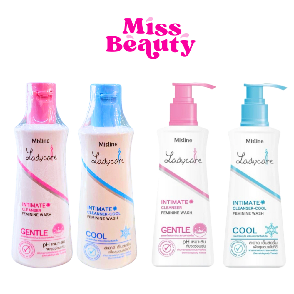 Mistine Ladycare Intimate Cleanser มิสทิน เลดี้แคร์ อินทิเมท เคล็นเซอร์ - คูล น้ำยาอนามัย ดูแลจุดซ่อนเร้น 100/200/400 มล