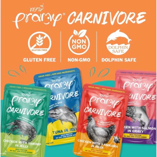 Pramy Carnivore พรามี่ คาร์นิวอร์ อาหารเปียกแมว ขนาด 70g x12ซอง