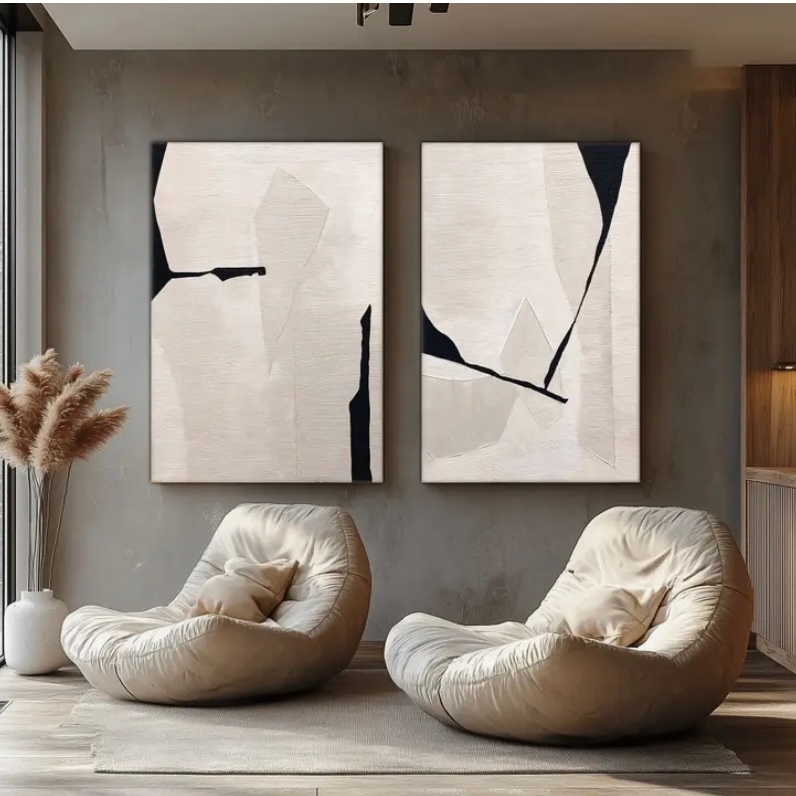 ภาพตกแต่งผนัง Abstract Minimal Wall Art