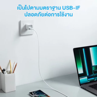 Anker 322 USB to C Cable 3A และ Zolo C to C 240W สายชาร์จเร็ว CarPlay สายถักไนลอน ชาร์จเร็วมือถือ PD