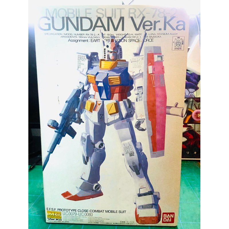 MG RX-78-2 GUNDAM Ver.Ka มือสอง แท้