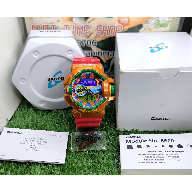G-Shock มือสองรุ่น 🧡GA-400-2A💚❤️CUSTOM LEGO