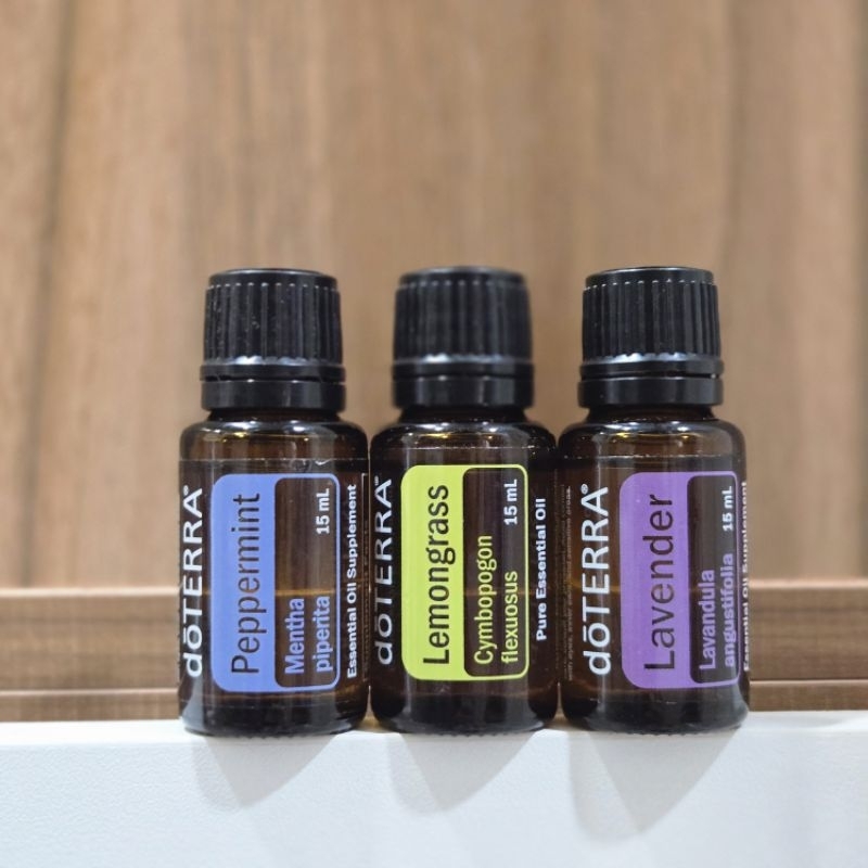 Peppermint & Lemongrass & Lavender Essential Oil ขนาด 15ml