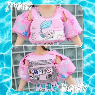 ERORO เสื้อชูชีพเด็ก โฟมพยุงตัวว่ายน้ำ ลายการ์ตูน น่ารักสดใส ชุดว่ายน้ำเด็ก