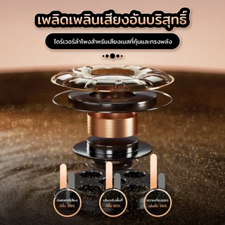 T2 หูฟังดีไซน์คล้องหู เอฟเฟกต์เสียงสเตอริโอคุณภาพสูงไฮโลแกรม3มิติ ชิปบลูทูธ 5.4 แบตความจุสูงถึง300mAh