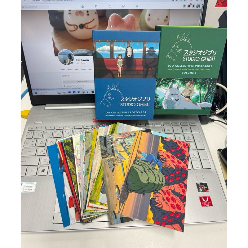 postcard ghibli เหมา