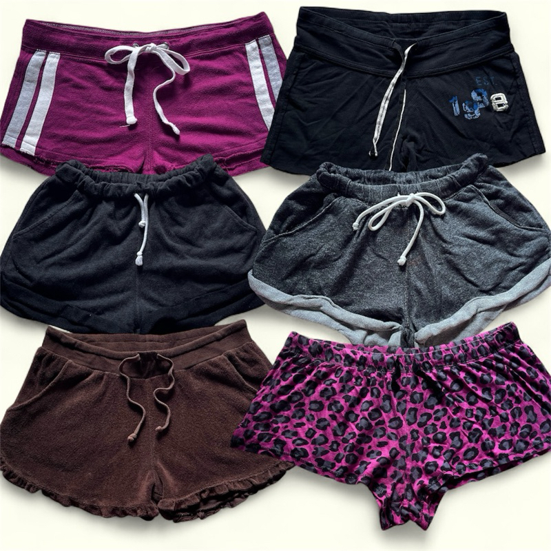 ‹ Lot 1 04/05 › summer shorts กางเกงขาสั้นมือสอง สายฝอ y2k ‧  ⟢  ິ   𓈒ֺּׅ‿◞ ྀི