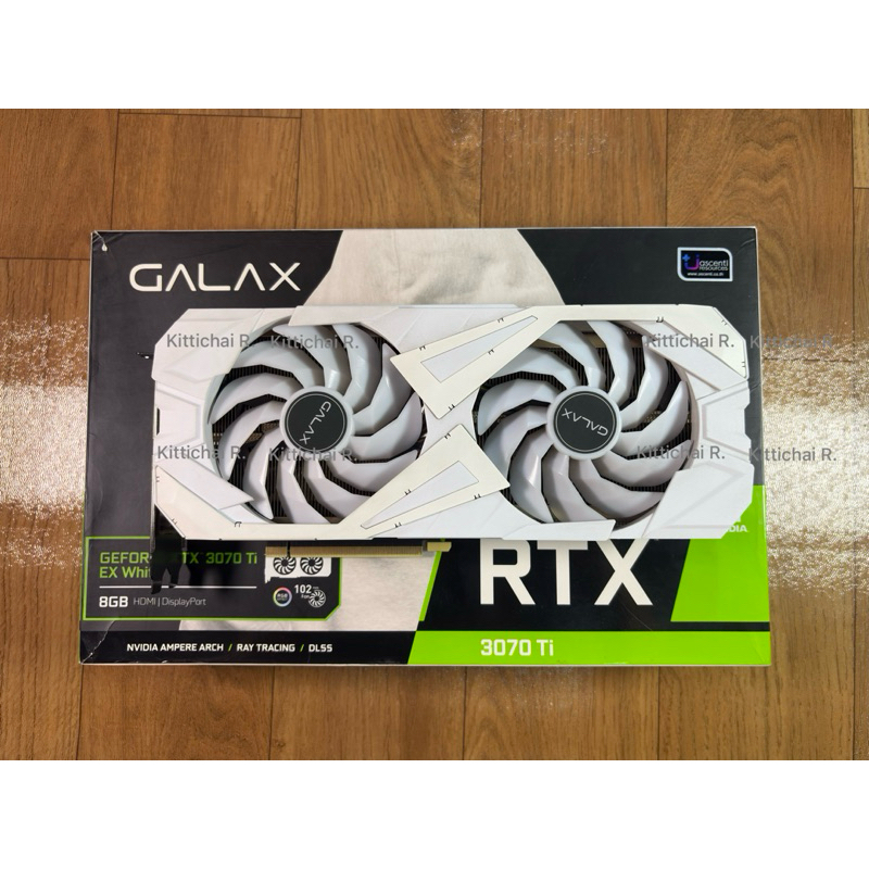 Galax 3070 Ti  8GB สีขาว