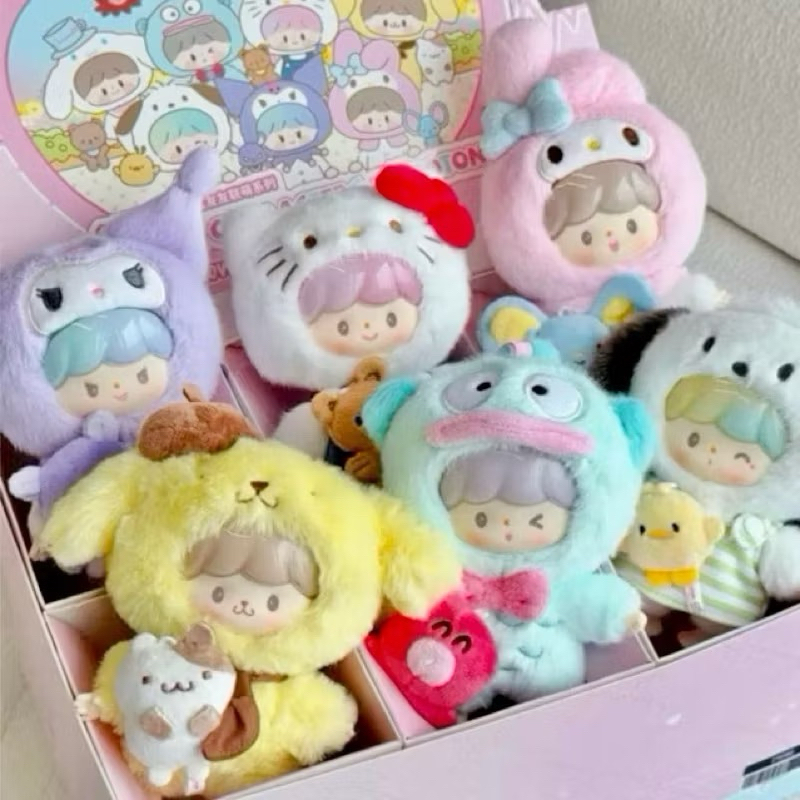 {พร้อมส่งไทย🇹🇭} พวงกุญแจ zZoton x Sanrio แบบจุ่ม