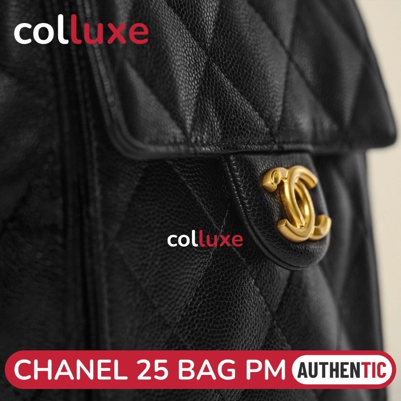 25C 👜ชาแนล Chanel 25 Hobo Bag PM 30cm กระเป๋ากุ๊ย Shoulder Bag
