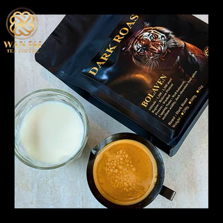 เมล็ดกาแฟ คั่วเข้ม DARK ROAST BOLAVEN (เข้มข้น สู้นม ) WHANJAI TEA COFFEE ROASTER